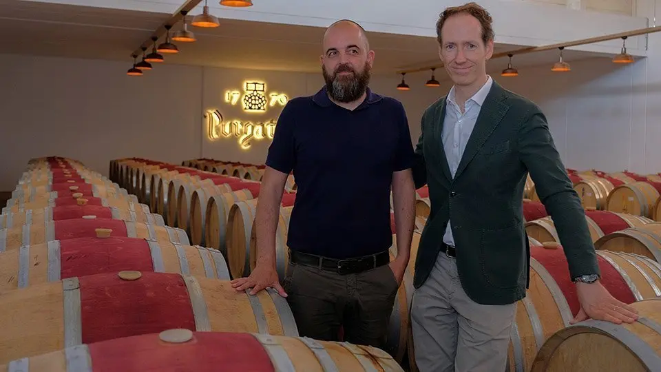 Miquel Torres en la sala de botes del celler Purgatori a Juneda