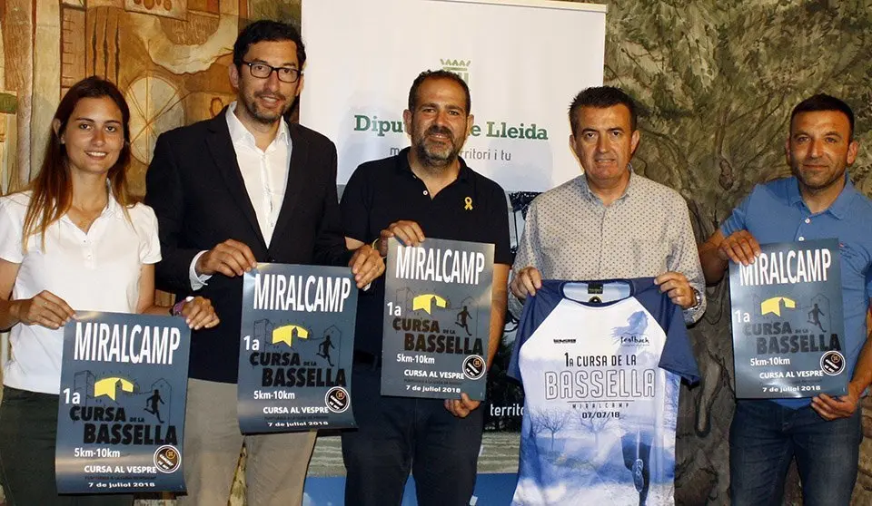 Presentació de la cursa de la Bassella de Miralcamp