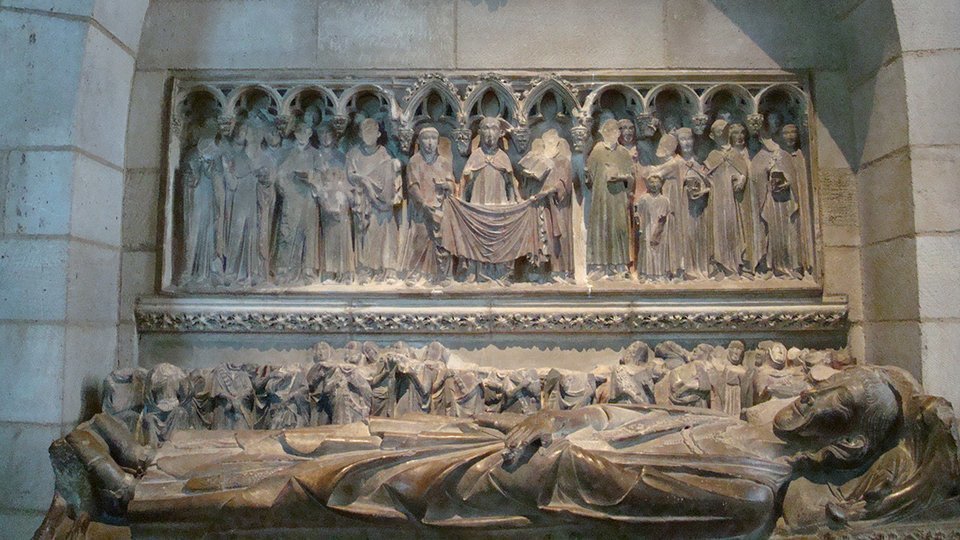Imatge d'un sepulcre dels Comtes d'Ugell