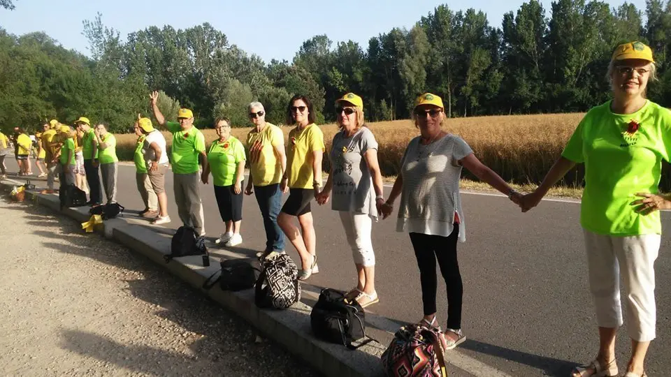 L&#39;aplec de Banyoles, la Sardana per la Llibertat ha encerclat l’estany amb més de 12.000 sardanistes provinents de tot el país