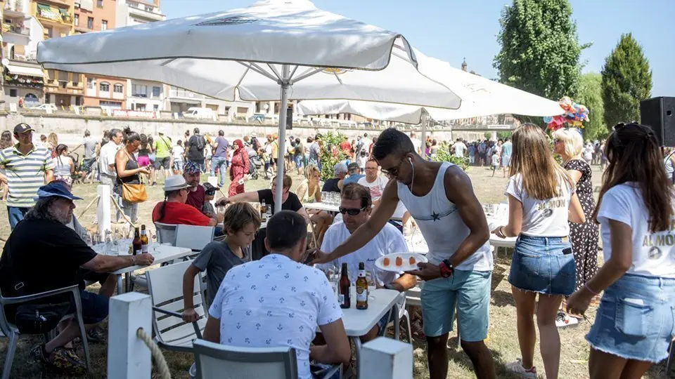 Maridatge de tapes i cervesa San Miguel en el marc de la Trassegre 2018