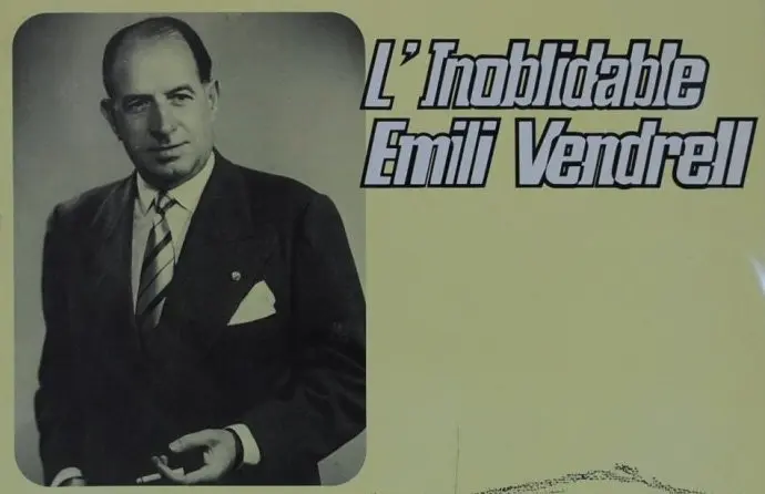 Una de les portades de vinil d'Emili Vendrell