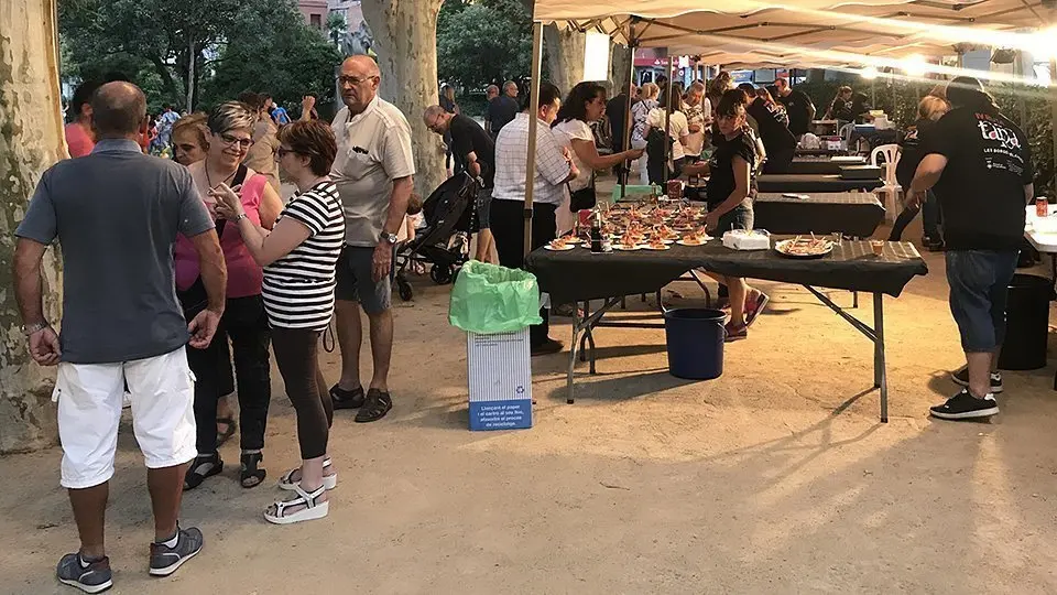 Imatge dels assistents a la Festa de cloenda de la IV Ruta de la Tapa