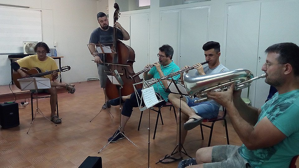 Quintet de Cobla prepara el concert inaugural de la formació