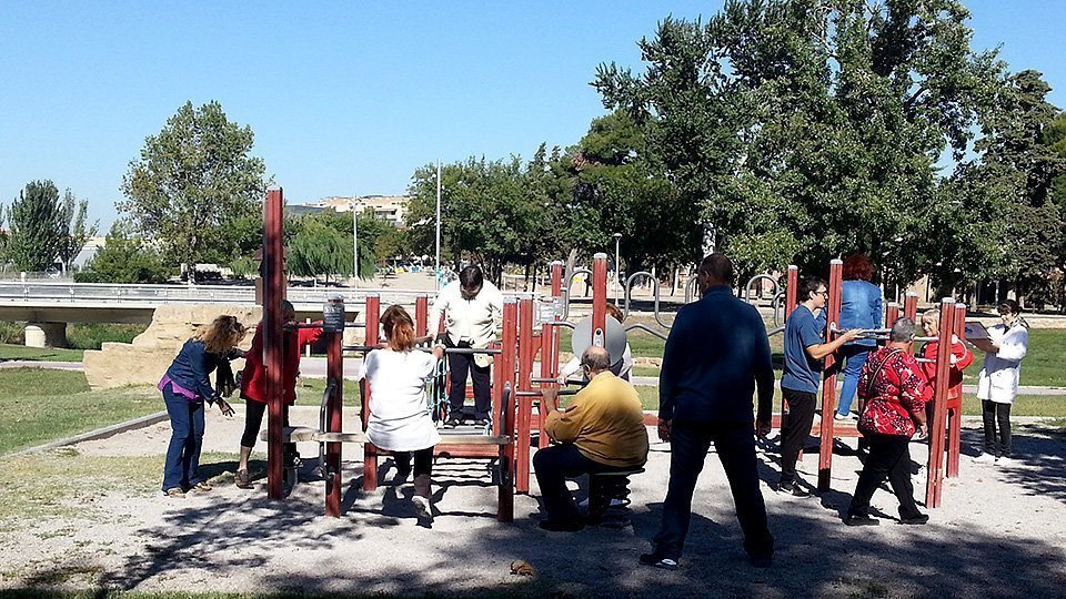 Parc de Salut instal·lat per la Diputació de Lleida 1