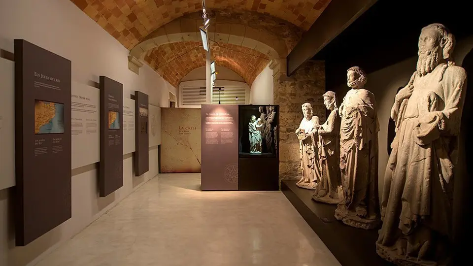 IMATGE D'ARXIU · Espai del Museu Comarcal de l'Urgell dedicat al passat medieval jueu de la vila