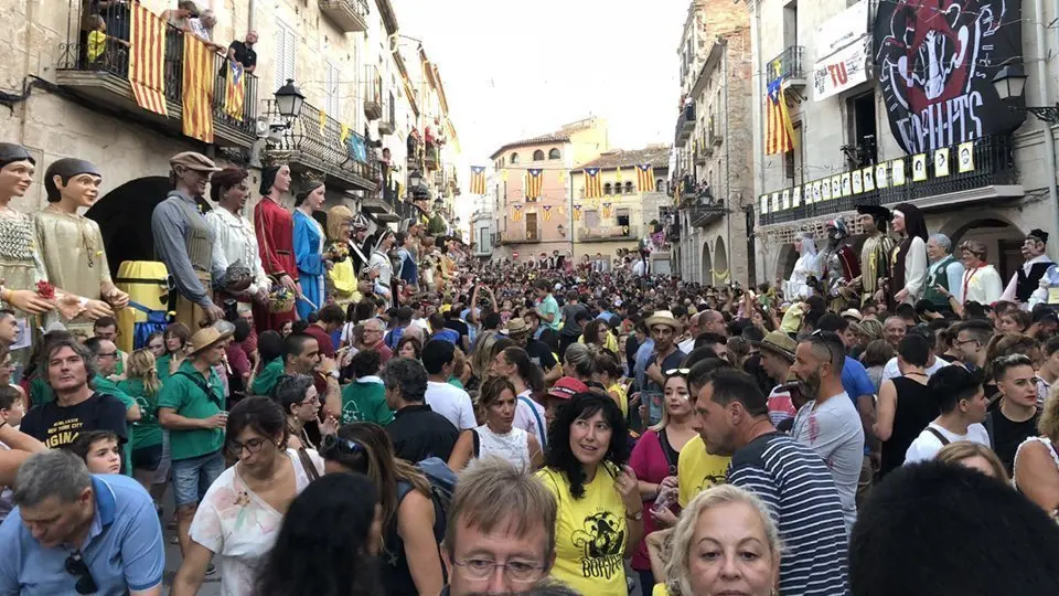 La 36a Trobada de gegants, grallers i correfocs de les Borges