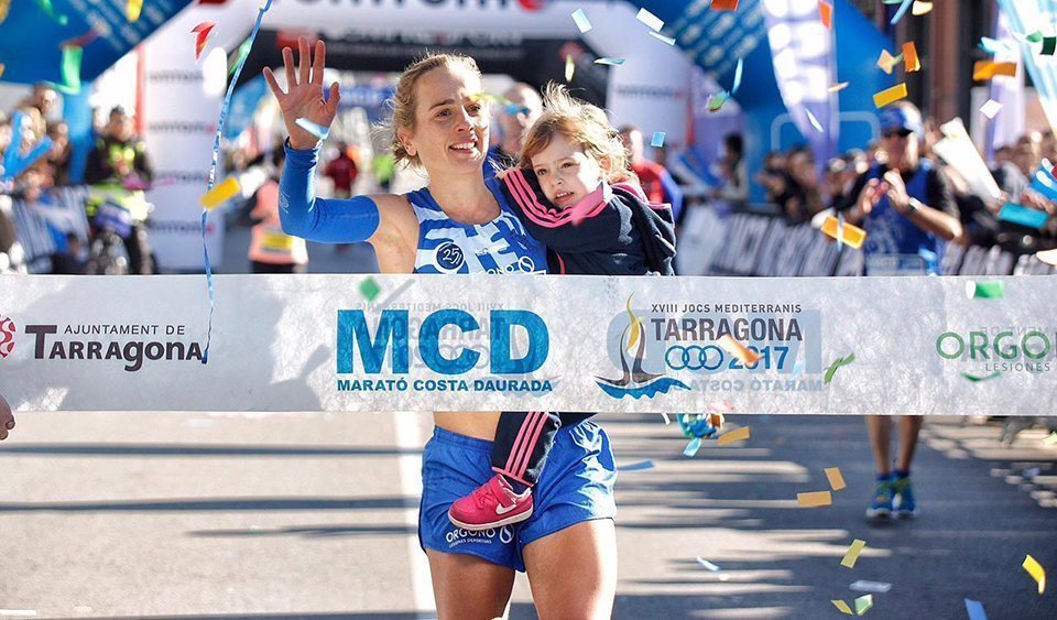 Mireia Sosa, actual campiona de Catalunya de marató