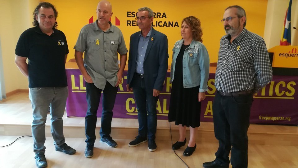 Els representants d'ERC de la demarcació de Lleida