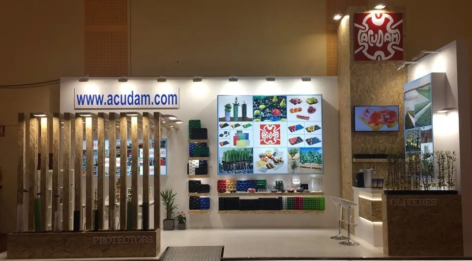 Estand d'ACUDAM en la fira de Madrid