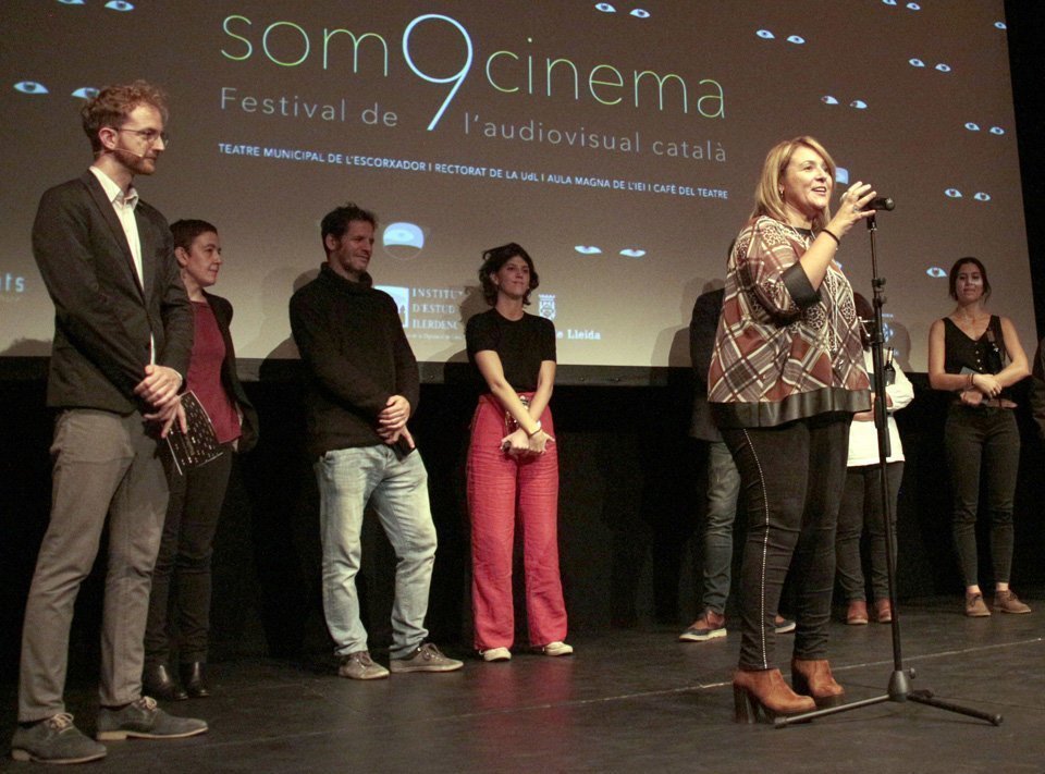 Acte de clausura de la novena edició del festival Som Cinema de Lleida