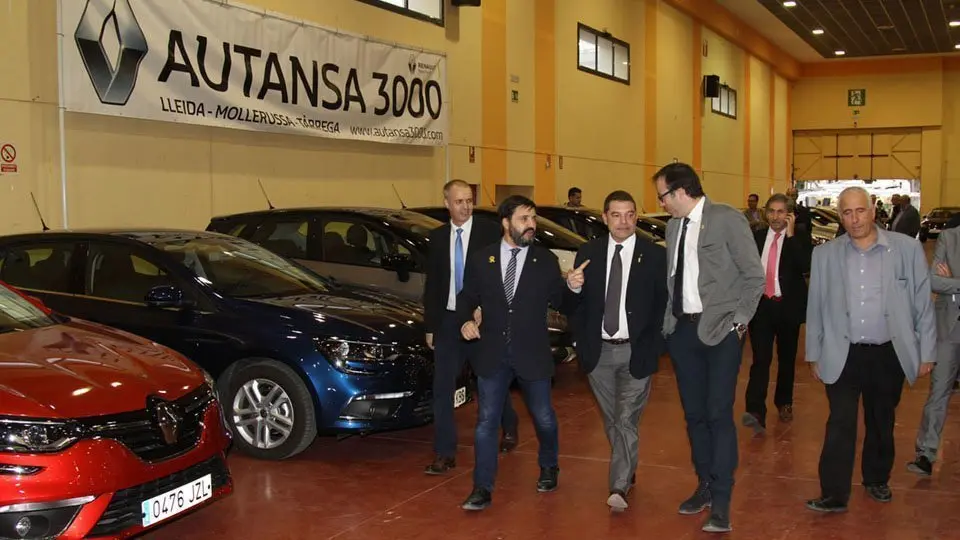 Joaquim Ferrer, inaugurava divendres la fira Autotardor