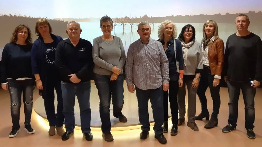 Els membres de la nova junta de l'AECC de Vila-Sana