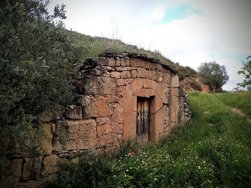 Cabana de pedra seca al Segrià