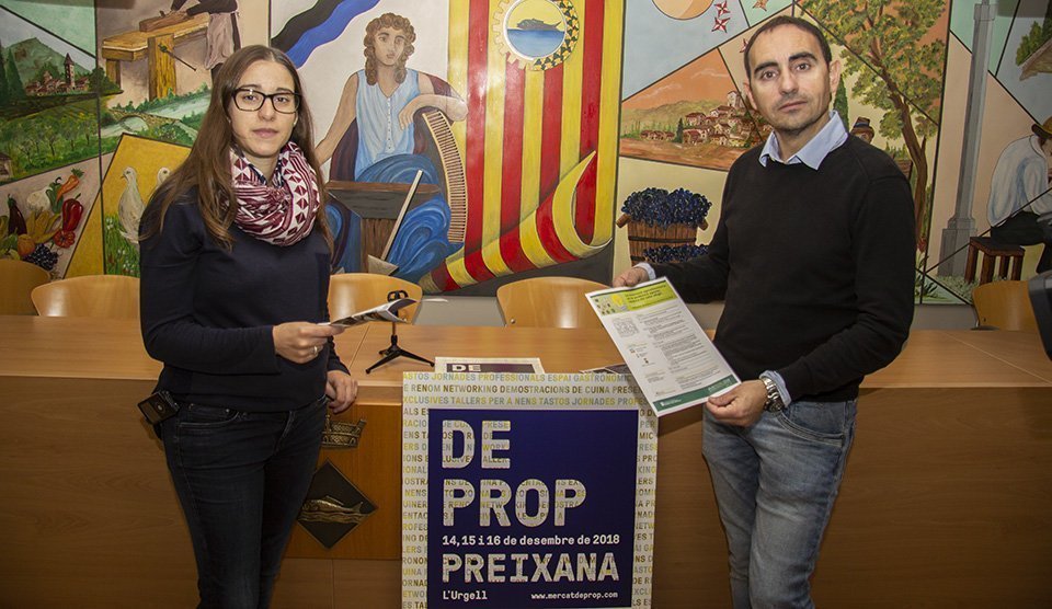 Sandra Heras i Jaume Pané presenten la Fira De Prop 1
