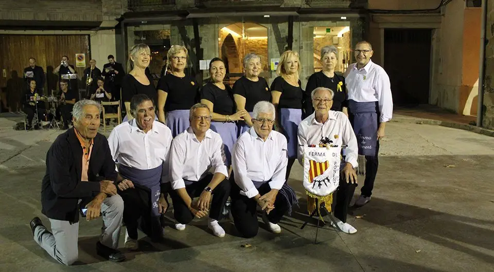 La Colla Ferma de Ponent en el concurs de Verdú