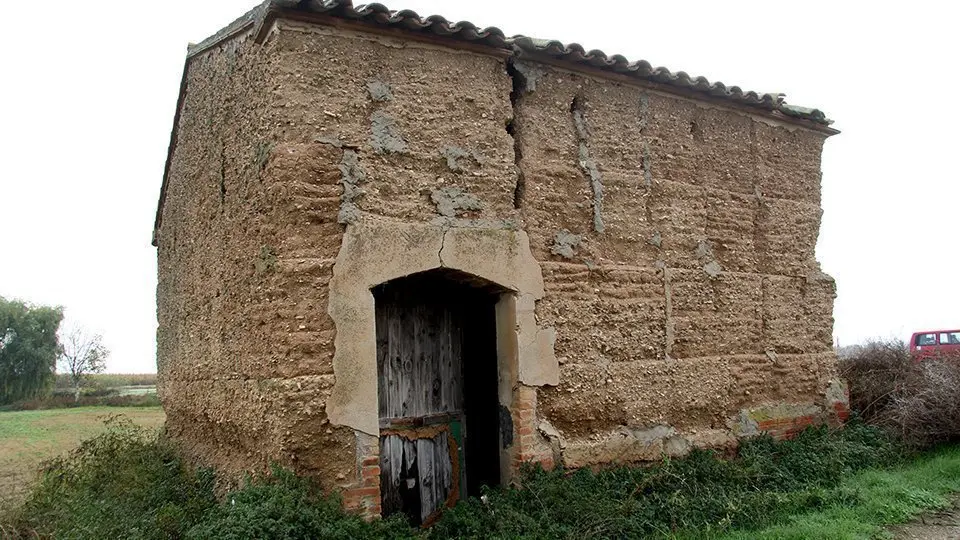 Construcció de tàpia en el terme de Vila-sana ©JosepAPérez