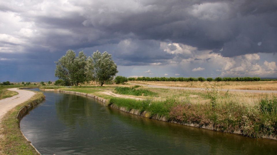 Imatge de la zona regable dels Canals d&#39;Urgell