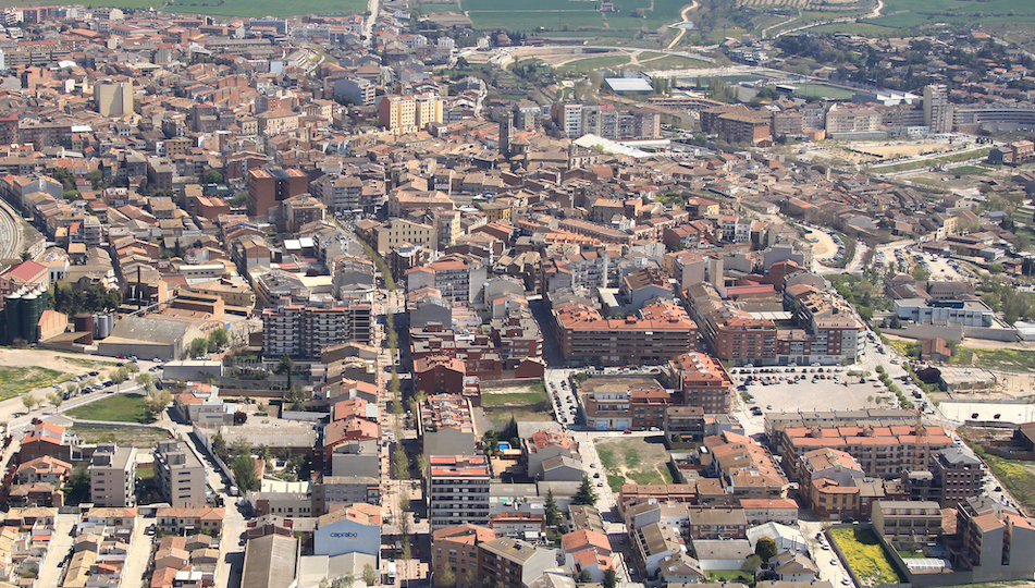 Vista general del nucli urbà de Tàrrega - Ajuntament de Tàrrega