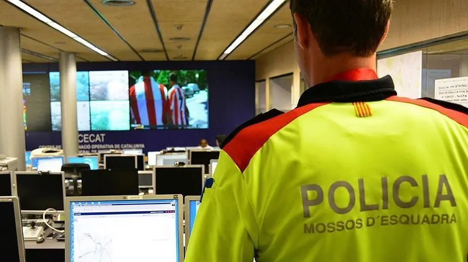 Centre de control videovigilància Mossos d'Esquadra