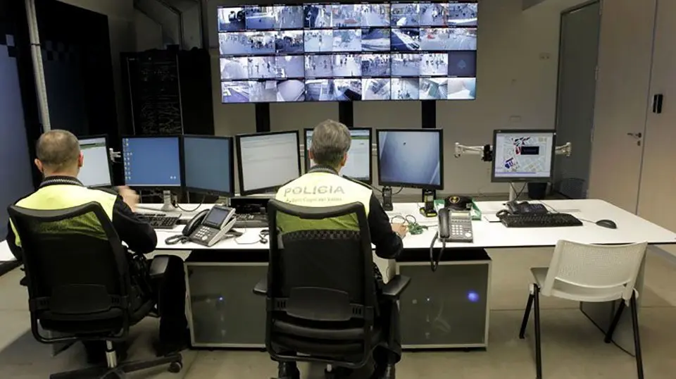 Centre de control videovigilància Sant Cugat