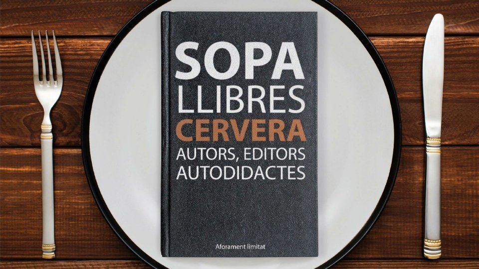 Imatge del cartell promocional del 'Sopallibres' - Cervera Capital de la Cultura Catalana