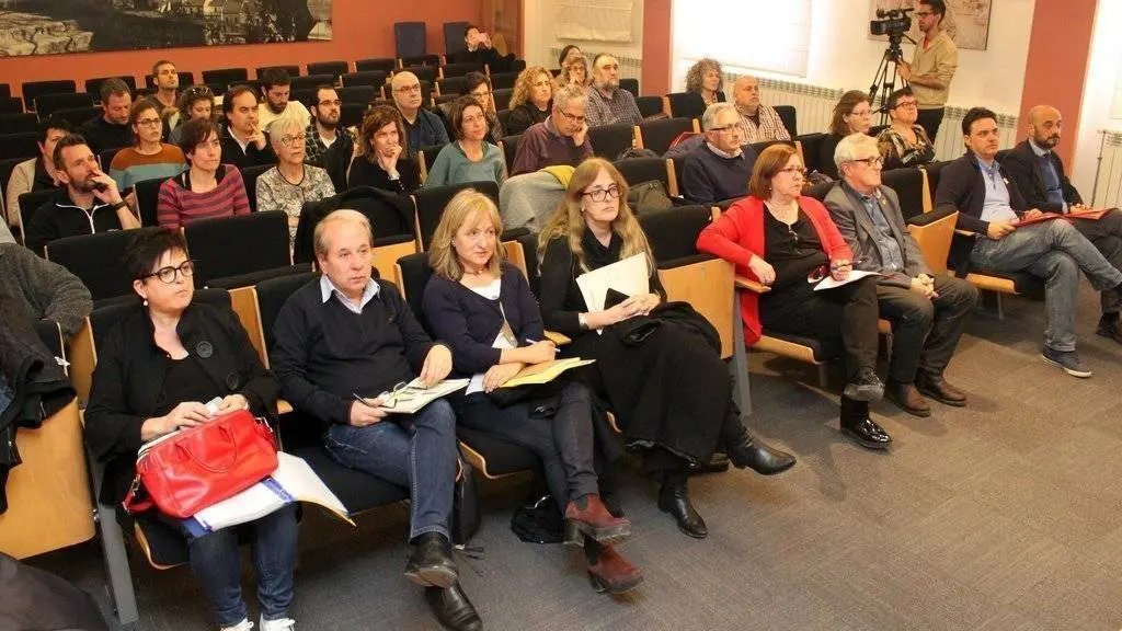 Presentaci de la nova fase del Pla Educatiu Entorn a la Casa Consistorial de Tàrrega