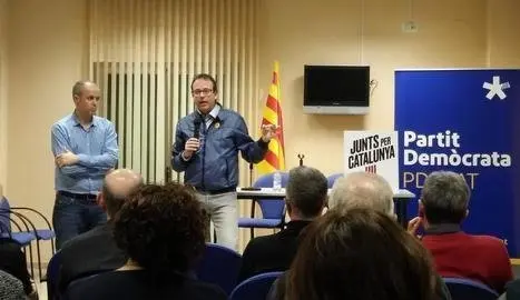 Assemblea del PDeCAT de Mollerussa amb el parlament de Marc Solsona