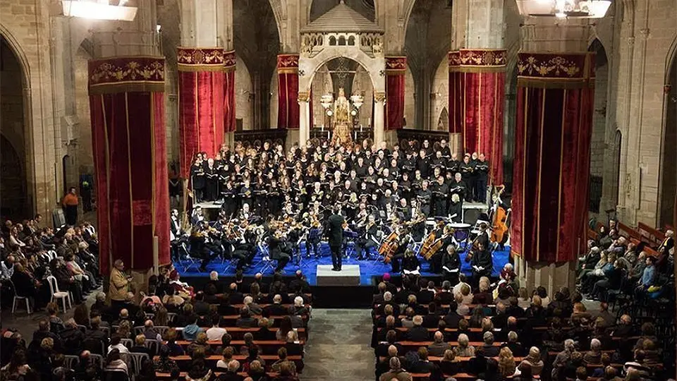 Interpretació de Les Completes en la Festa del Santíssim Misteri de Cervera 1