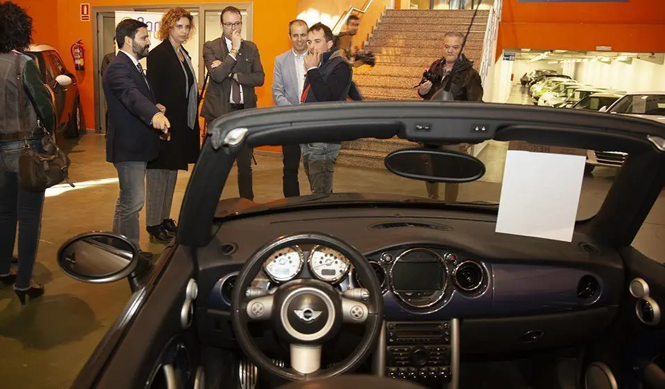 La secretaria general d’Empresa i Coneixement, Marta Felip inaugura la Fira Autotrac