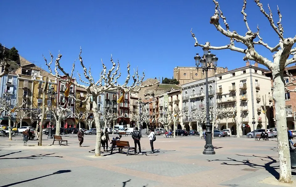 La plaça Mercadal de Balaguer