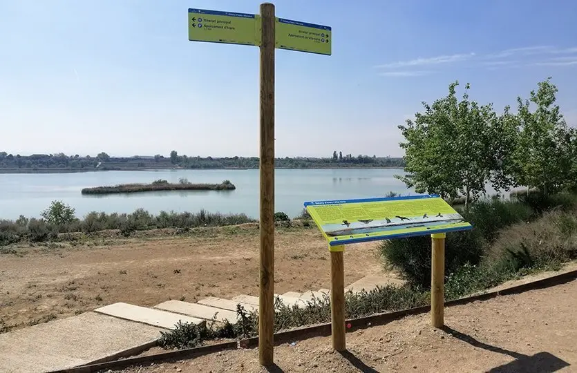 Nous plafons instal·lats a l&#39;Estany d&#39;Ivars i Vila-sana