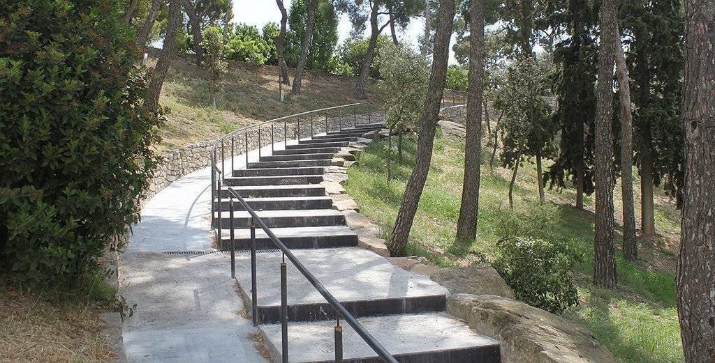 Nova escalinata al Parc de Sant Eloi de Tàrrega (1)