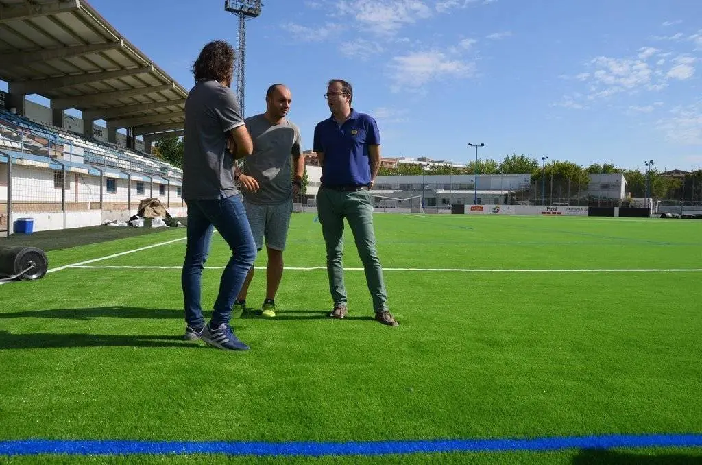 visita gespa camp futbol - Ajuntament de Mollerussa