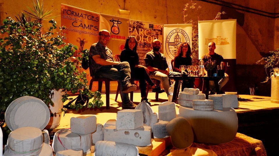 Actes de la Mostra de Formatges del Palau a la Cooperativa Sant Roc