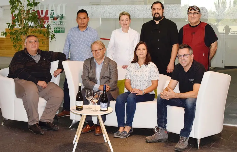 Presentació del maridatge que se celebrarà en el marc de la Festa del Vi de Lleida ©Sara Molina