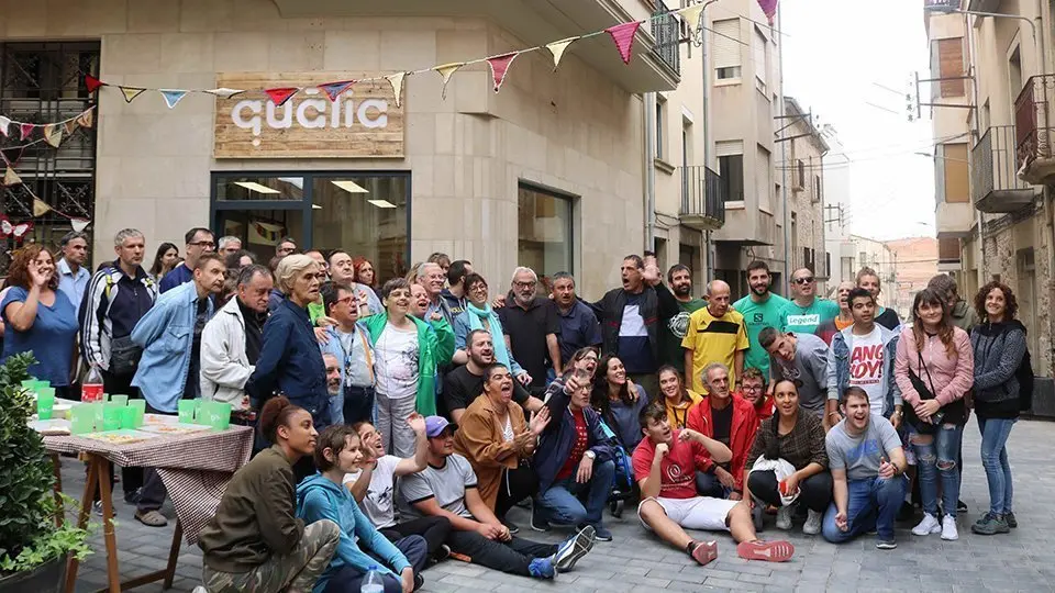 Inauguració de la seu de Lleure Quàlia al centre de Tàrrega