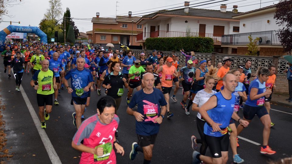 Participants en la Mitja Marató de Mollerussa