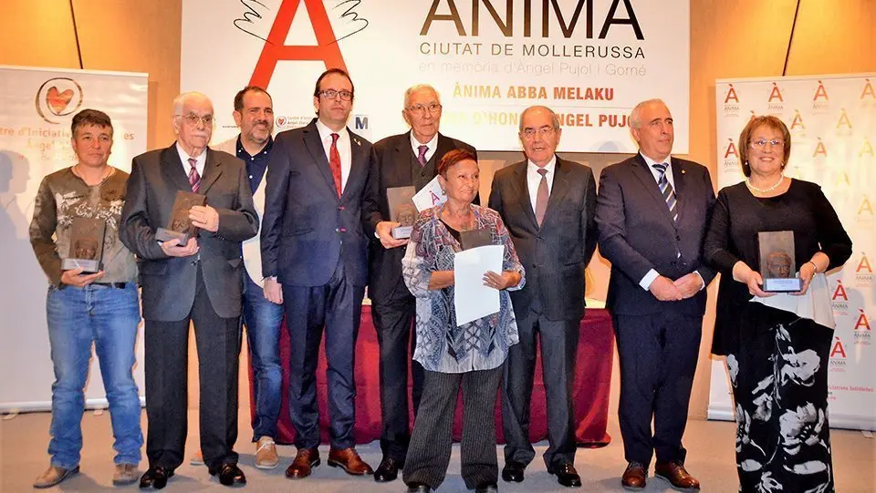 Reconeixements Ànima d'Honor en l'edició del 2018