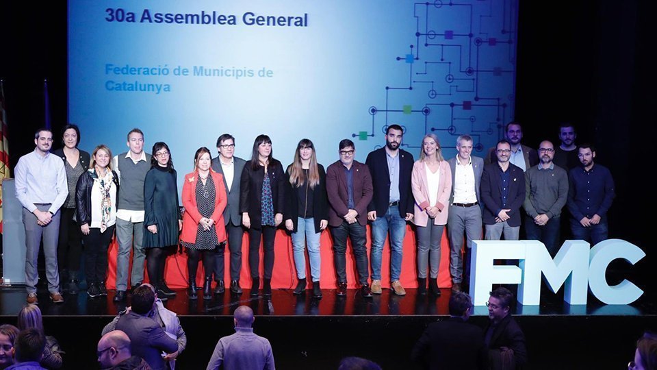 Membres dels nous òrgans de govern de la Federació Catalana de Municipis