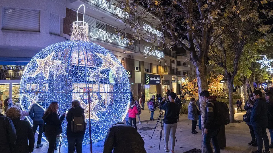 Llums de nadal de Mollerussa Roure