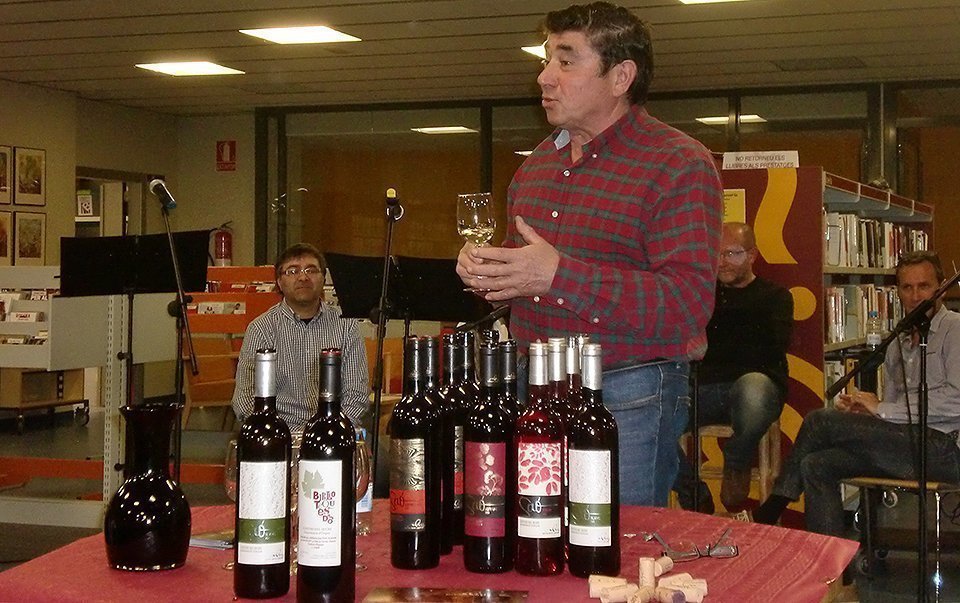 Joan Jové presenta el vins del celler de la Pobla de Cèrvoles
