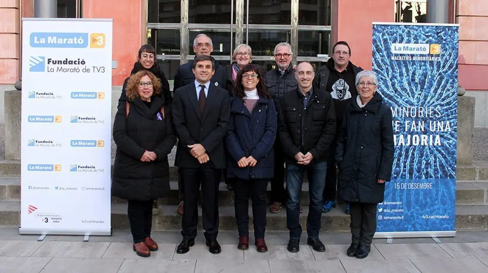 Presentació de La Marató de TV3 a Tàrrega