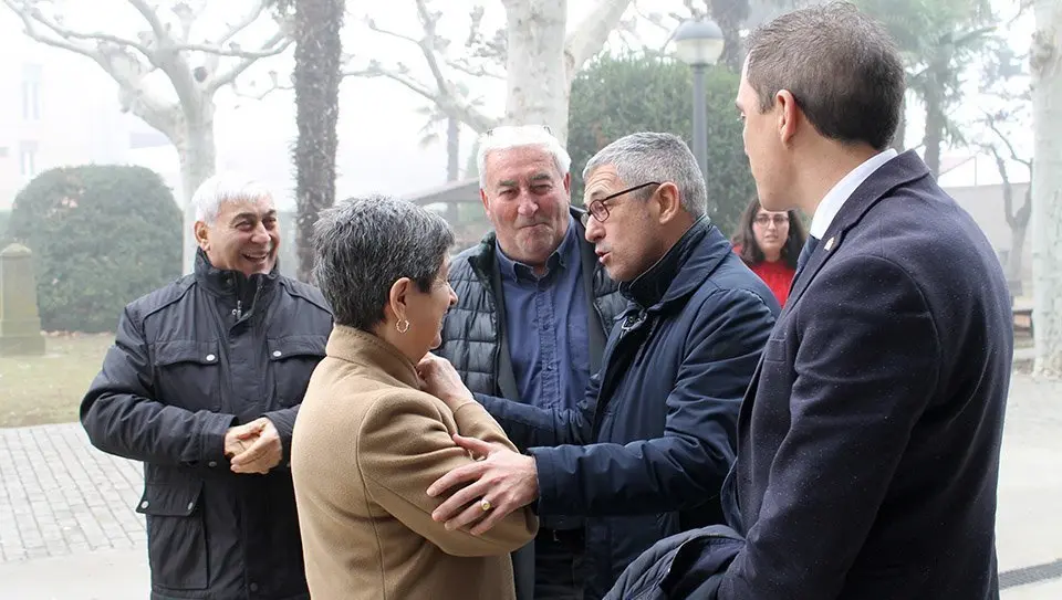 Visita del secretari d’Estat de Medi Ambient, Hugo Morán als Canals d'Urgell 2