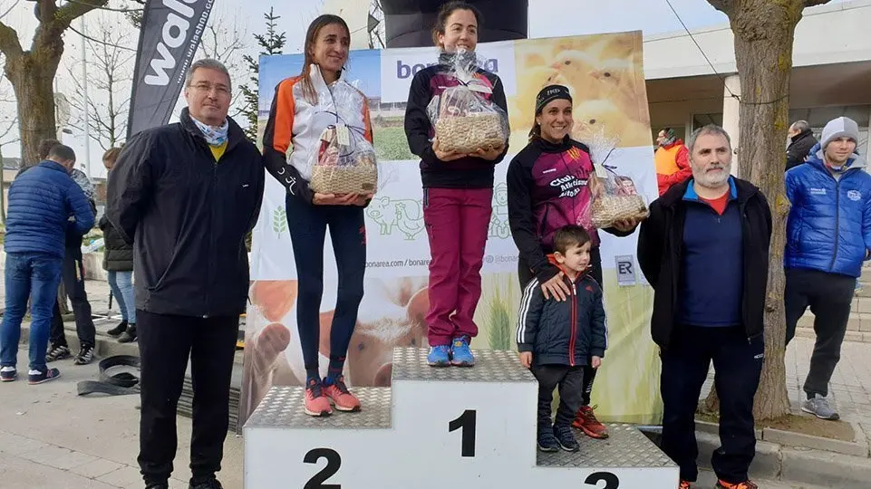 Cursa Sant TORNEM-HI! Guissona pòdium femení 10 quilòmetres