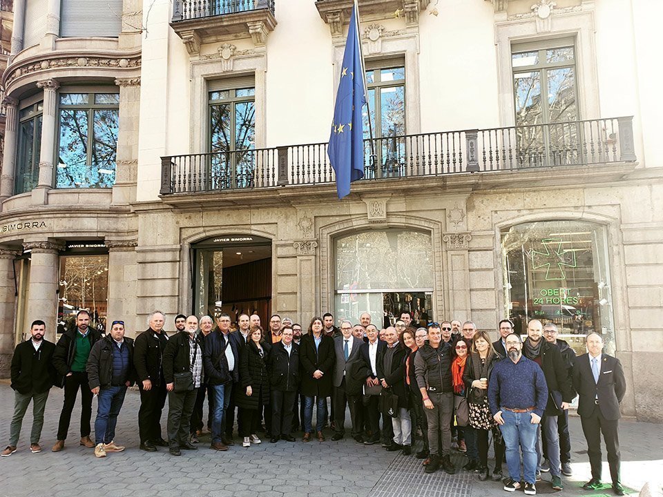 Reunió a la Representació de la Comissió Europea a Barcelona