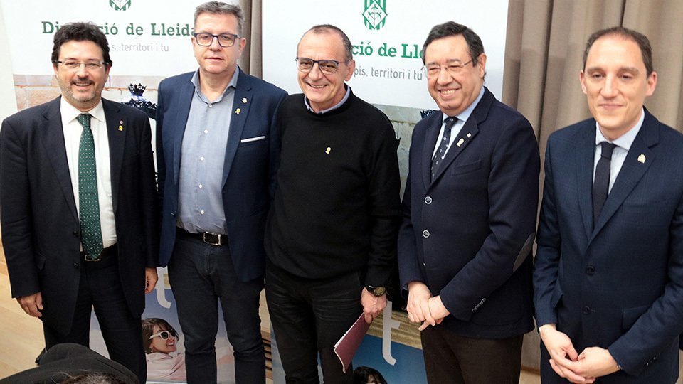 Joan Talarn, Isidre Gavín, Ramon Farré, José Crespín i Miquel Pueyo