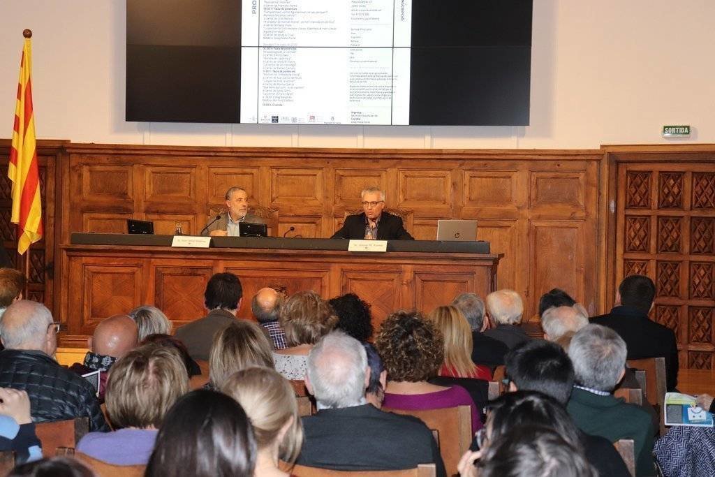 Josep Ma Ardanuy i Josep Forné a les XV Jornades de Filosofia