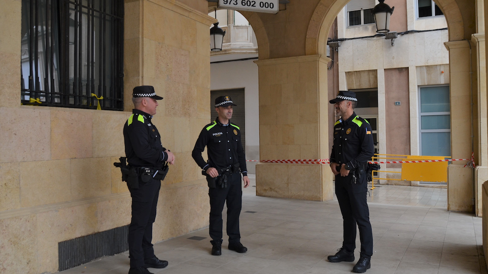 Agents de la Policia Local de Mollerussa