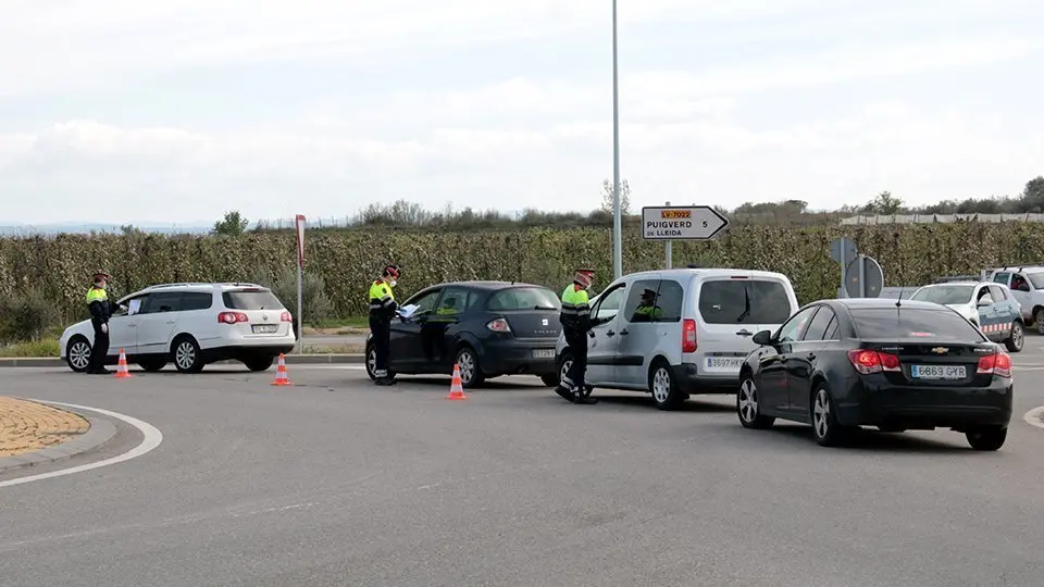 Arxiu, Control de trànsit dels Mossos d'Esquadra